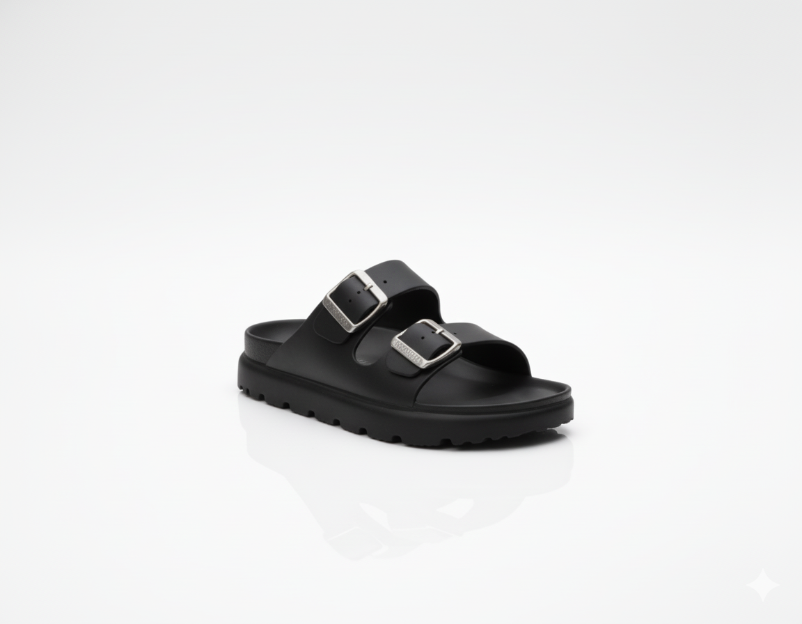 Sandalias negras